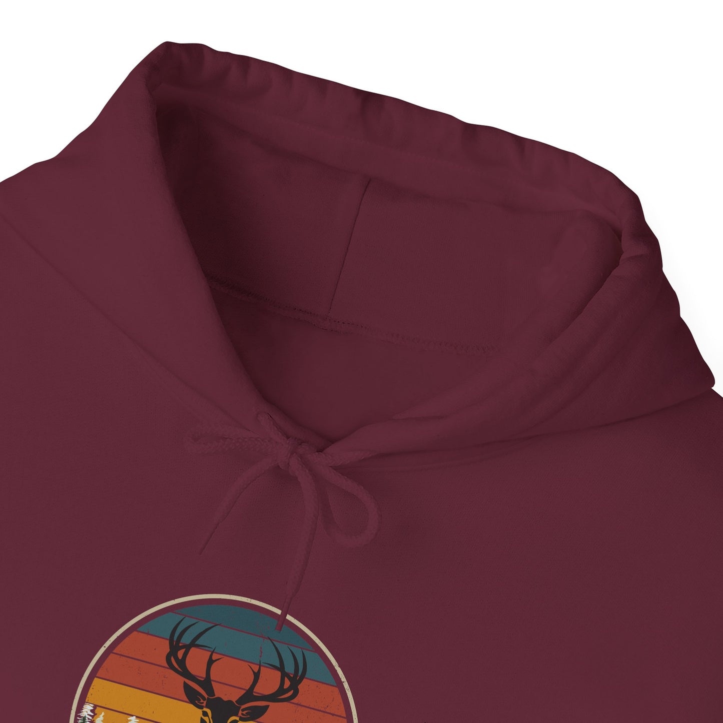 Stylish Unisex Hoodie with Retro Mountain Design, Cozy Apparel, Perfect for Outdoor Lovers, Gifts for Him or Her, Casual Wear
