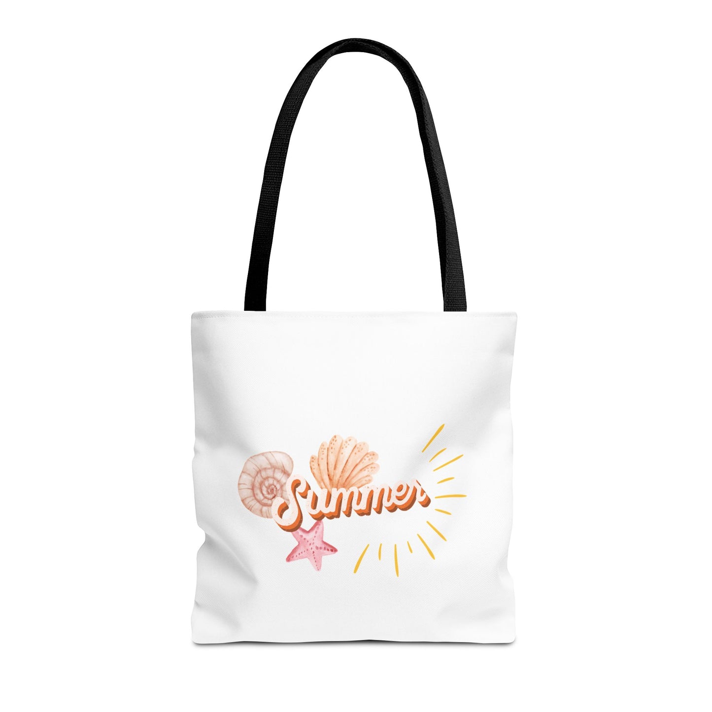 Summer Vibes Tote Bag, Beach Bag, Casual Carryall, Eco-Friendly Tote, Vacation Accessory, Gift for Her