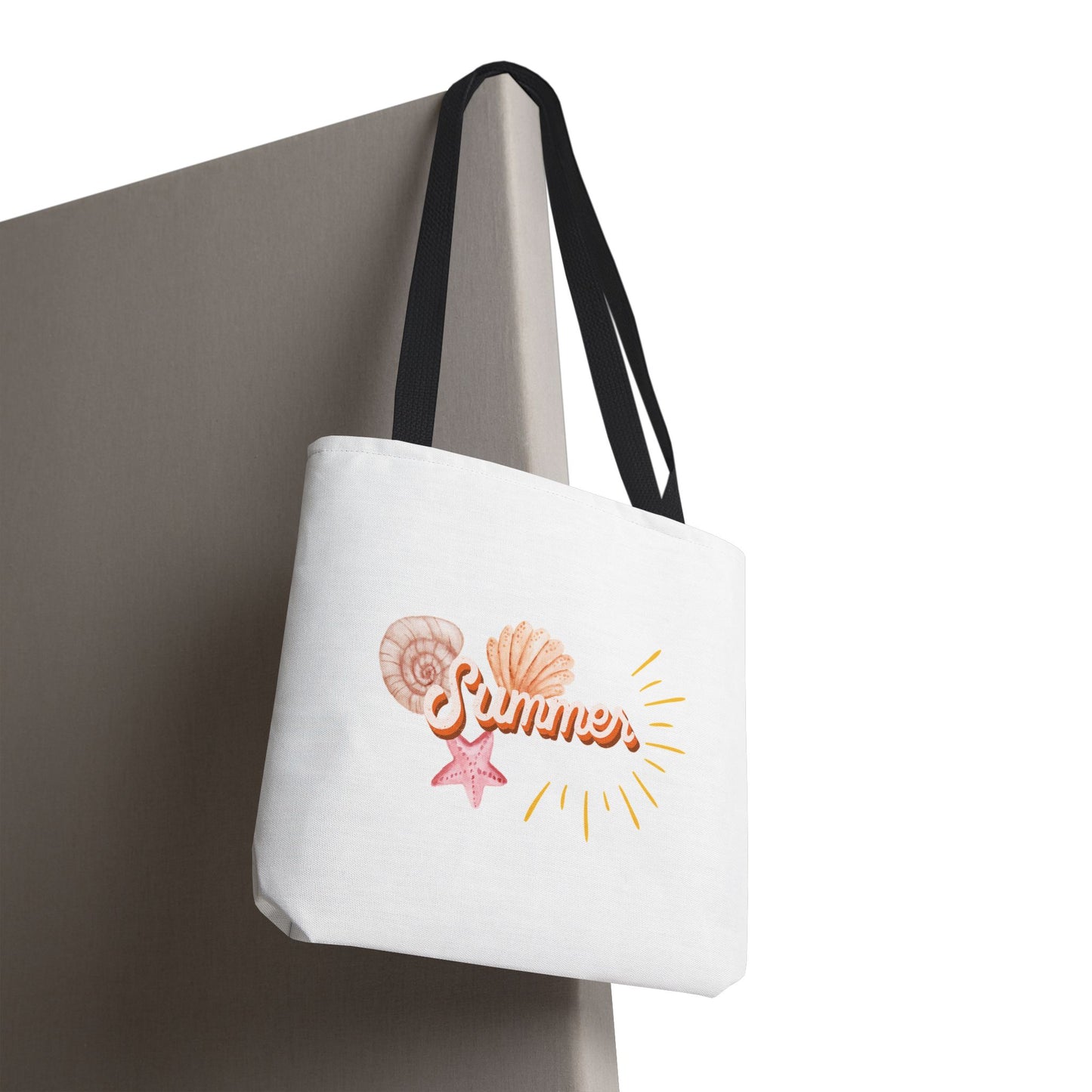 Summer Vibes Tote Bag, Beach Bag, Casual Carryall, Eco-Friendly Tote, Vacation Accessory, Gift for Her