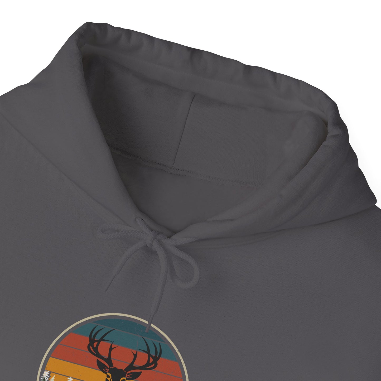 Stylish Unisex Hoodie with Retro Mountain Design, Cozy Apparel, Perfect for Outdoor Lovers, Gifts for Him or Her, Casual Wear