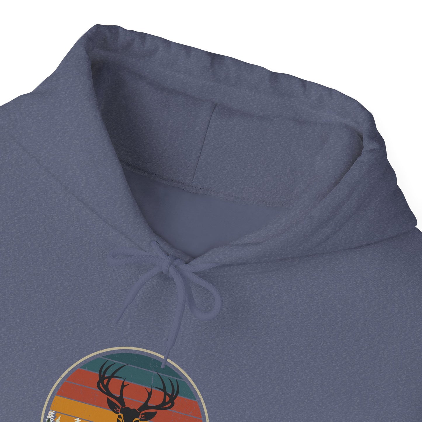 Stylish Unisex Hoodie with Retro Mountain Design, Cozy Apparel, Perfect for Outdoor Lovers, Gifts for Him or Her, Casual Wear