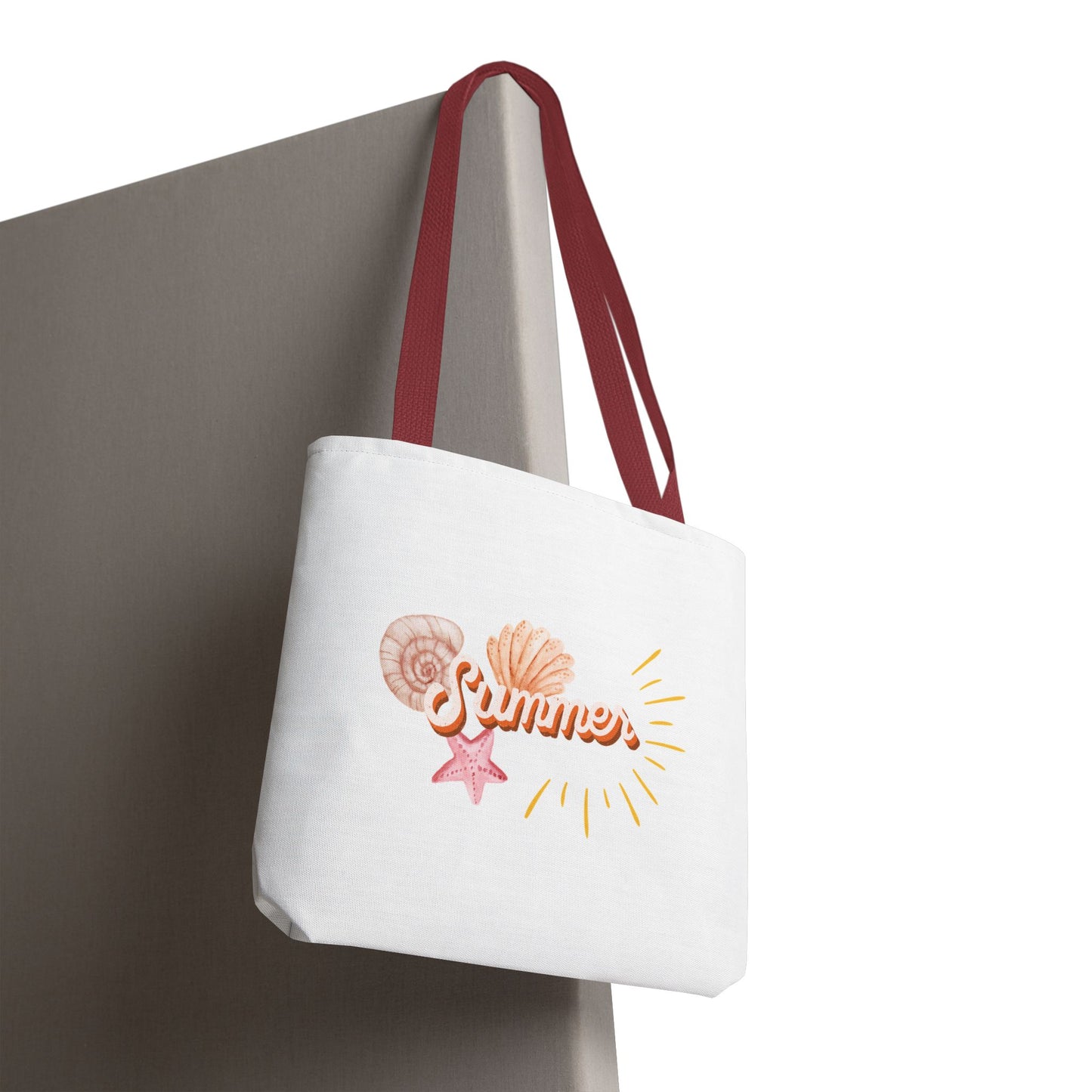 Summer Vibes Tote Bag, Beach Bag, Casual Carryall, Eco-Friendly Tote, Vacation Accessory, Gift for Her