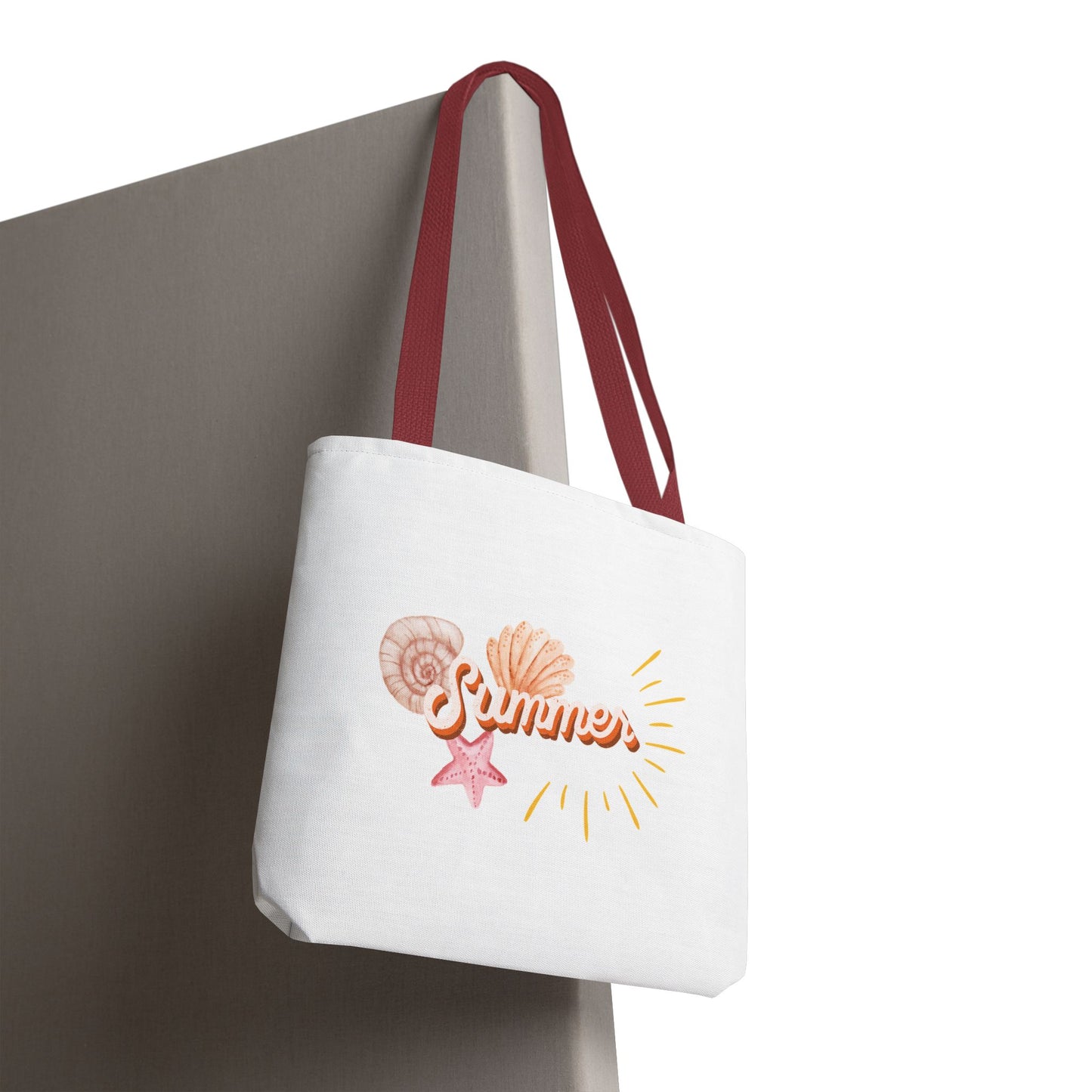 Summer Vibes Tote Bag, Beach Bag, Casual Carryall, Eco-Friendly Tote, Vacation Accessory, Gift for Her