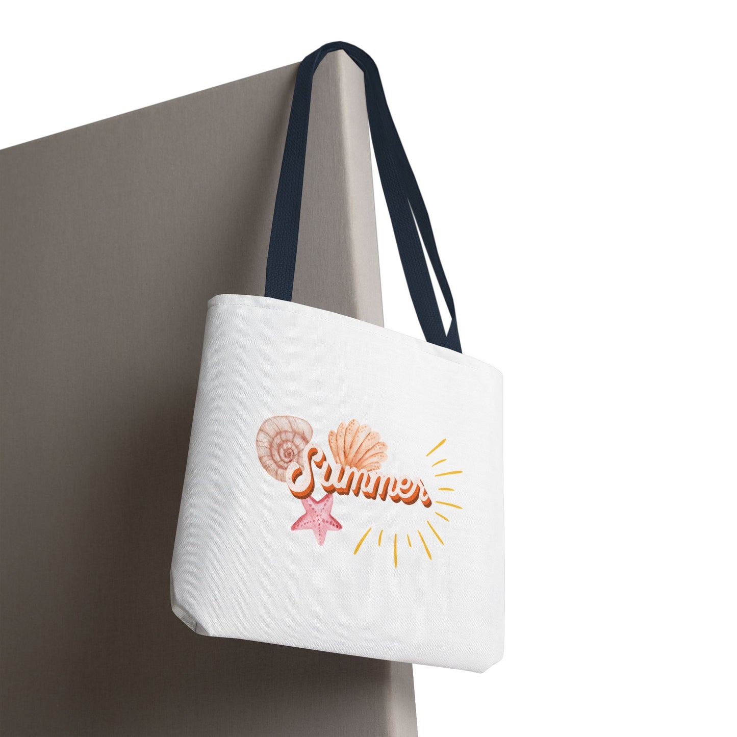 Summer Vibes Tote Bag, Beach Bag, Casual Carryall, Eco-Friendly Tote, Vacation Accessory, Gift for Her