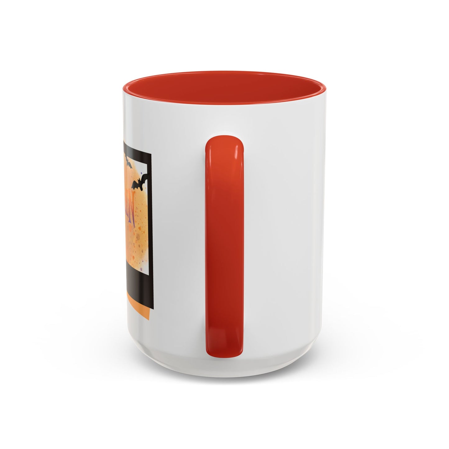 Halloween Accent Coffee Mug - Spooky Pumpkin, Fall Decor, Gift for Coffee Lovers, Seasonal Homeware, Halloween Party