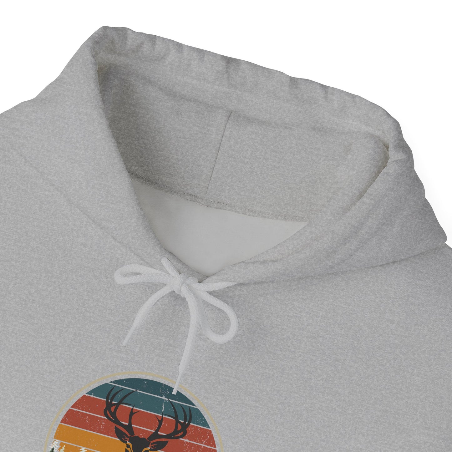 Stylish Unisex Hoodie with Retro Mountain Design, Cozy Apparel, Perfect for Outdoor Lovers, Gifts for Him or Her, Casual Wear