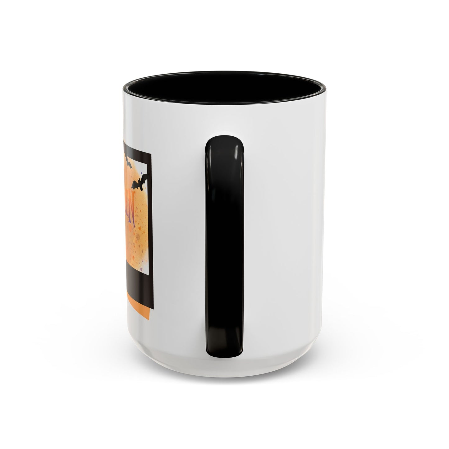 Halloween Accent Coffee Mug - Spooky Pumpkin, Fall Decor, Gift for Coffee Lovers, Seasonal Homeware, Halloween Party