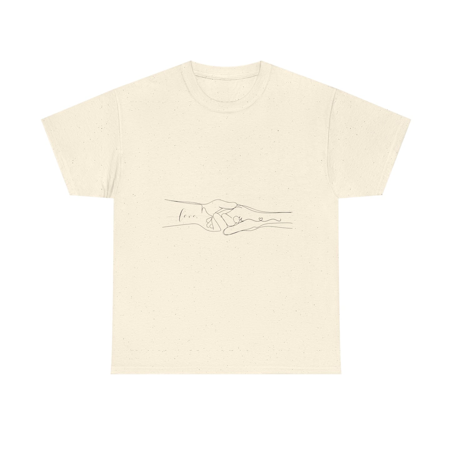 Simple Line Drawings Unisex Heavy Cotton Tee