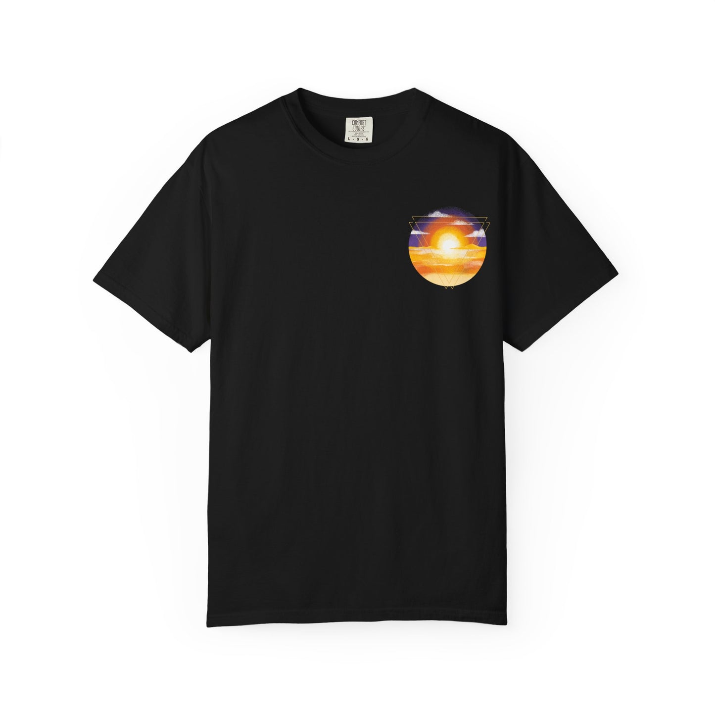Sunset Vibes Unisex T-Shirt – Perfect for Summer, Beach Days, Casual Outings, Birthdays, Gifts