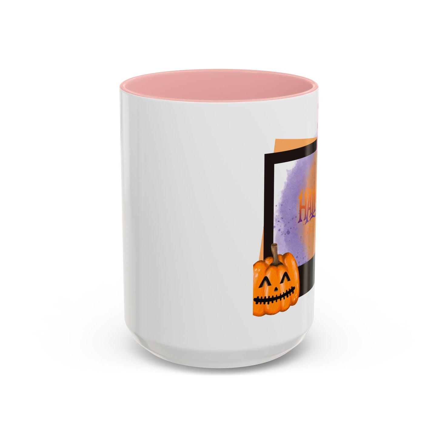 Halloween Accent Coffee Mug - Spooky Pumpkin, Fall Decor, Gift for Coffee Lovers, Seasonal Homeware, Halloween Party