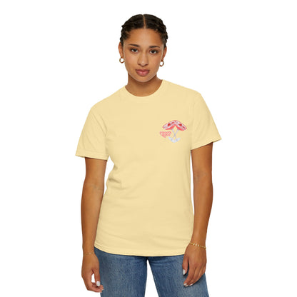 Mushroom Graphic T-Shirt, Cute Summer Tee, Unisex Casual Shirt, Gift for Nature Lovers, Eco-Friendly Fashion, Fun Vintage Style