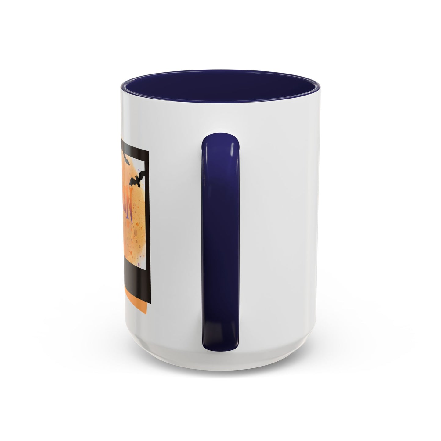 Halloween Accent Coffee Mug - Spooky Pumpkin, Fall Decor, Gift for Coffee Lovers, Seasonal Homeware, Halloween Party