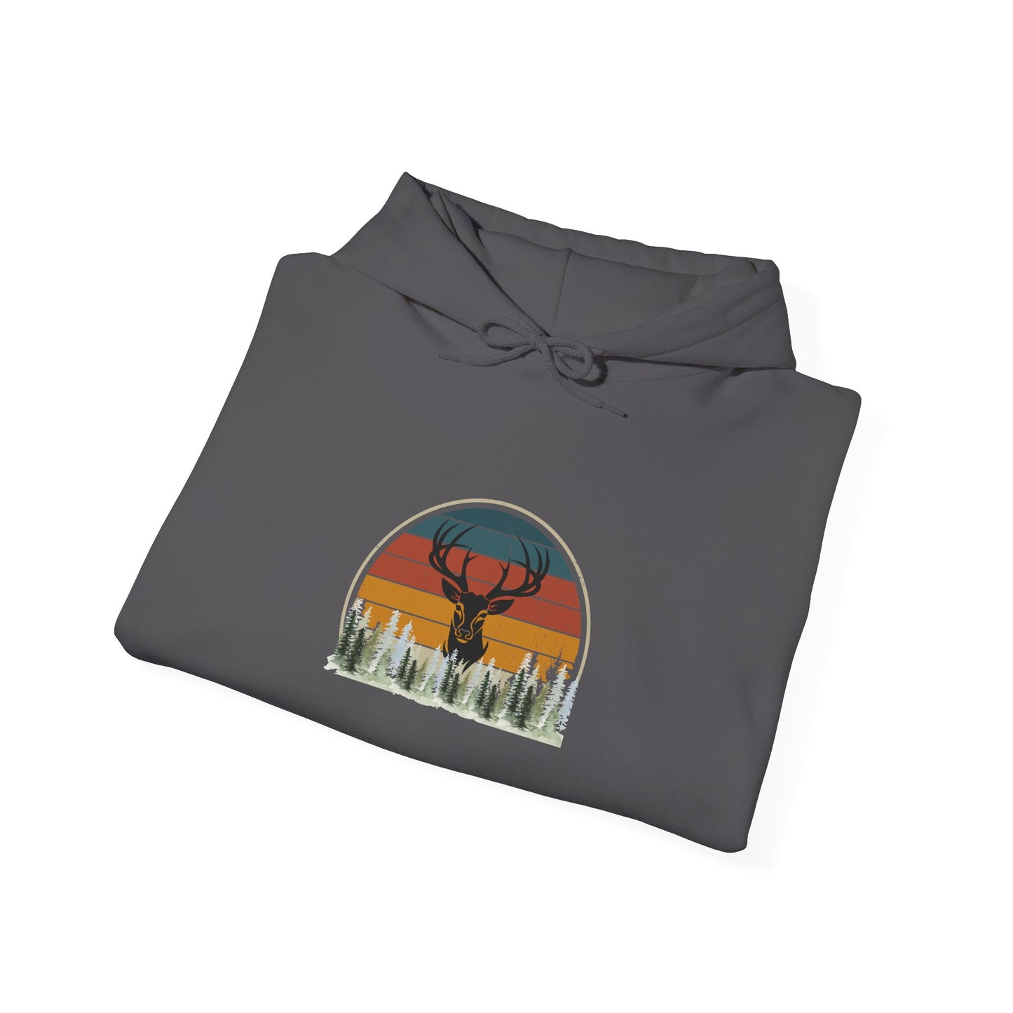 Stylish Unisex Hoodie with Retro Mountain Design, Cozy Apparel, Perfect for Outdoor Lovers, Gifts for Him or Her, Casual Wear
