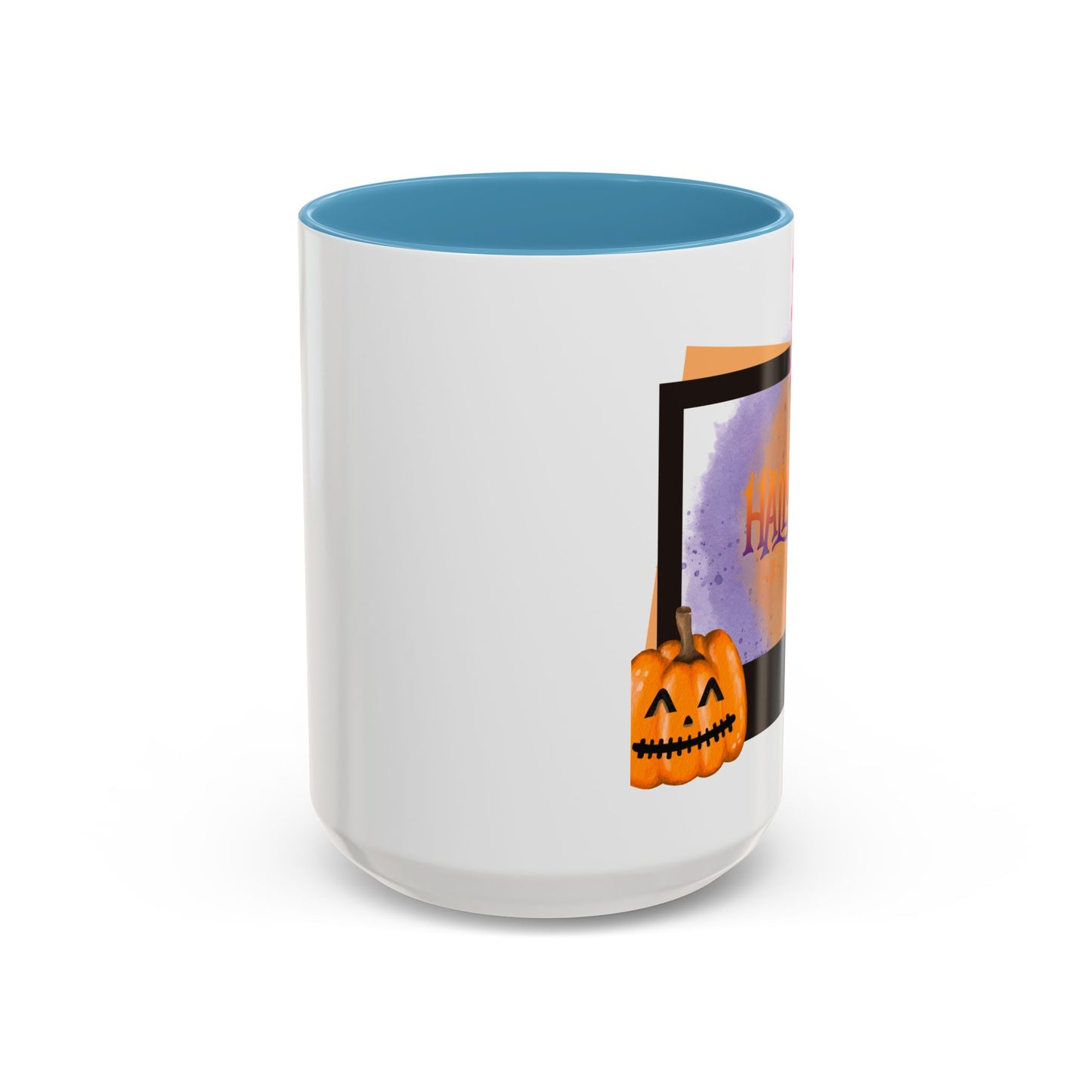 Halloween Accent Coffee Mug - Spooky Pumpkin, Fall Decor, Gift for Coffee Lovers, Seasonal Homeware, Halloween Party