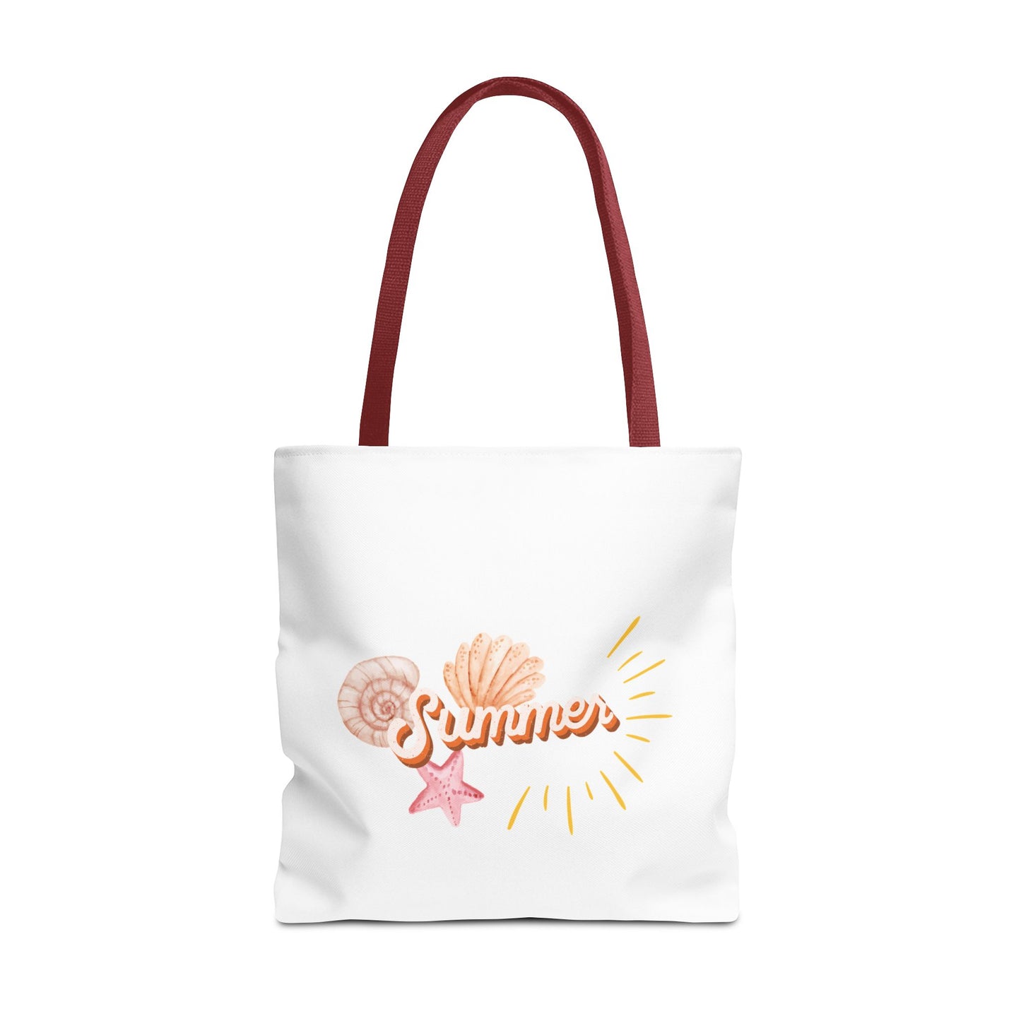 Summer Vibes Tote Bag, Beach Bag, Casual Carryall, Eco-Friendly Tote, Vacation Accessory, Gift for Her