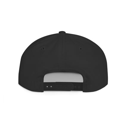 Sunset Vibe Flat Bill Snapback Hat, Trendy Cap for Summer, Beach Days, Outdoors, Gift for Him or Her, Fashionable Headwear